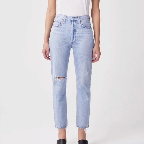 Agolde Riley Jeans Size 26 - Picture 1 of 4